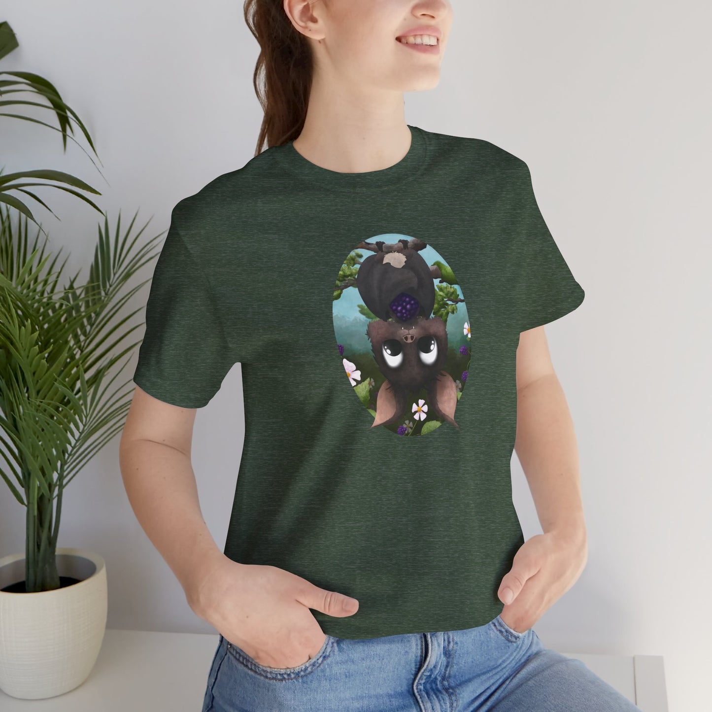 Fruit Bat Unisex Jersey Short Sleeve Tee