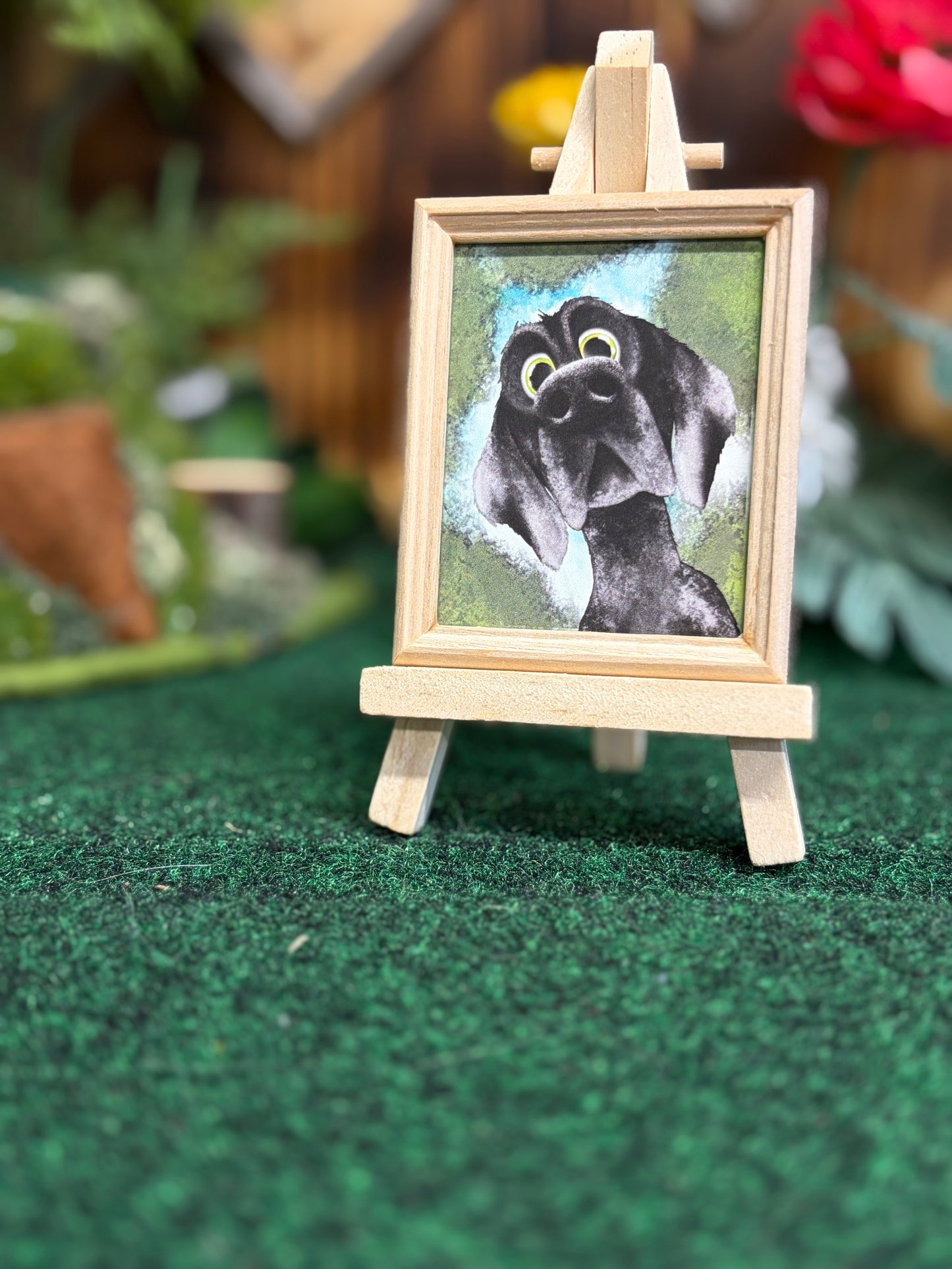 “Wilbur” Mini Frame and easel