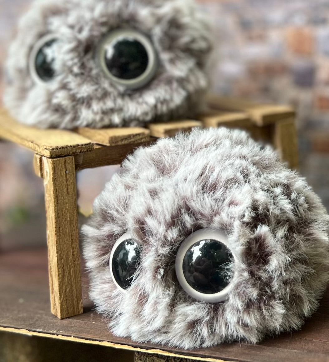 Fuzzy Monsters (Gray)