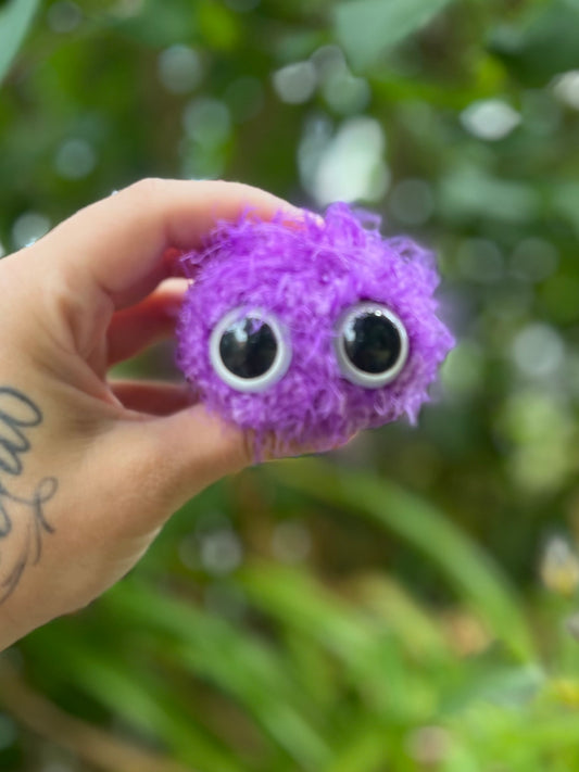 Fuzzy Monsters (Bright Purple)
