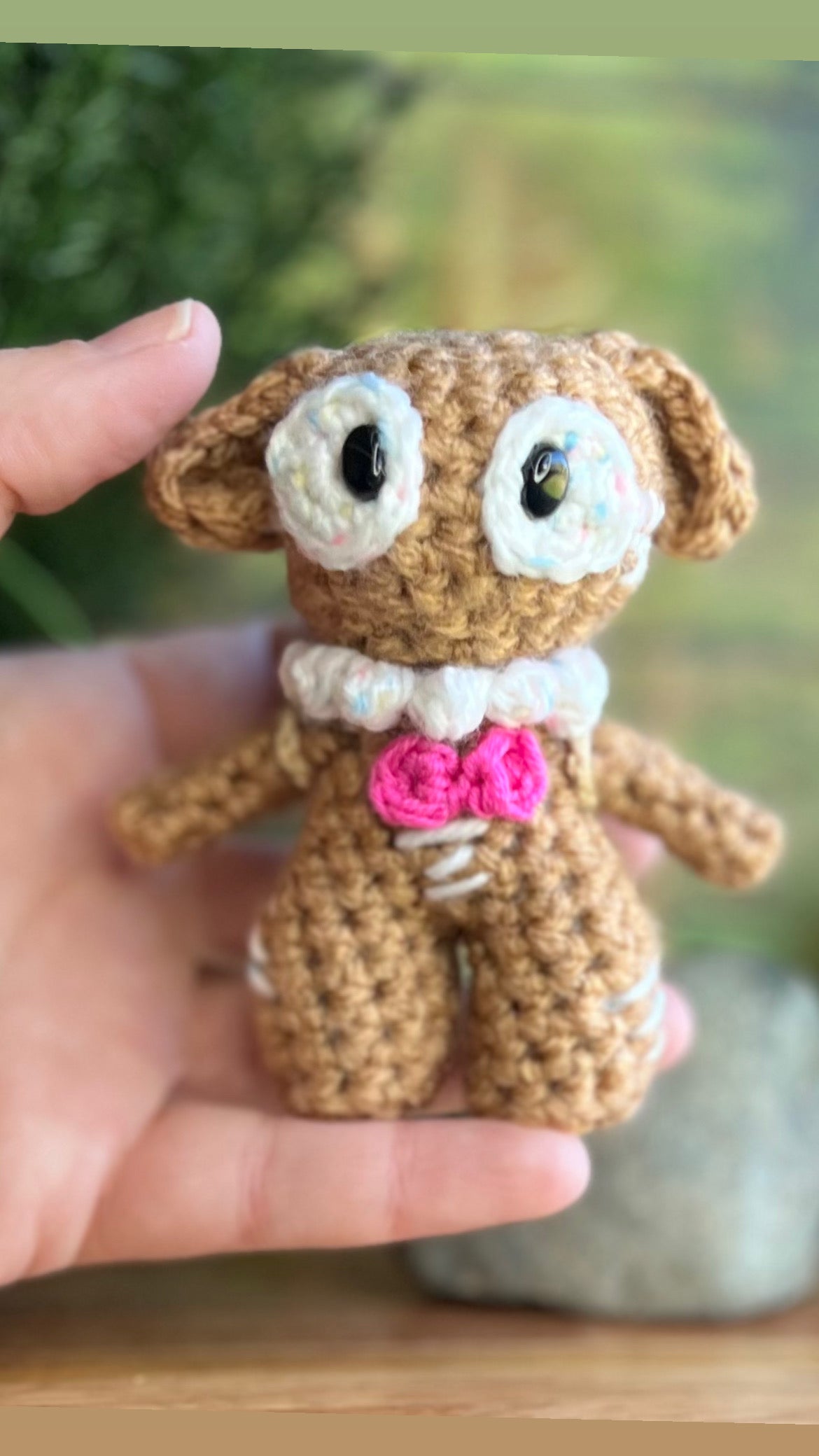 Dora the Cupcake Puppy (with backpack!)