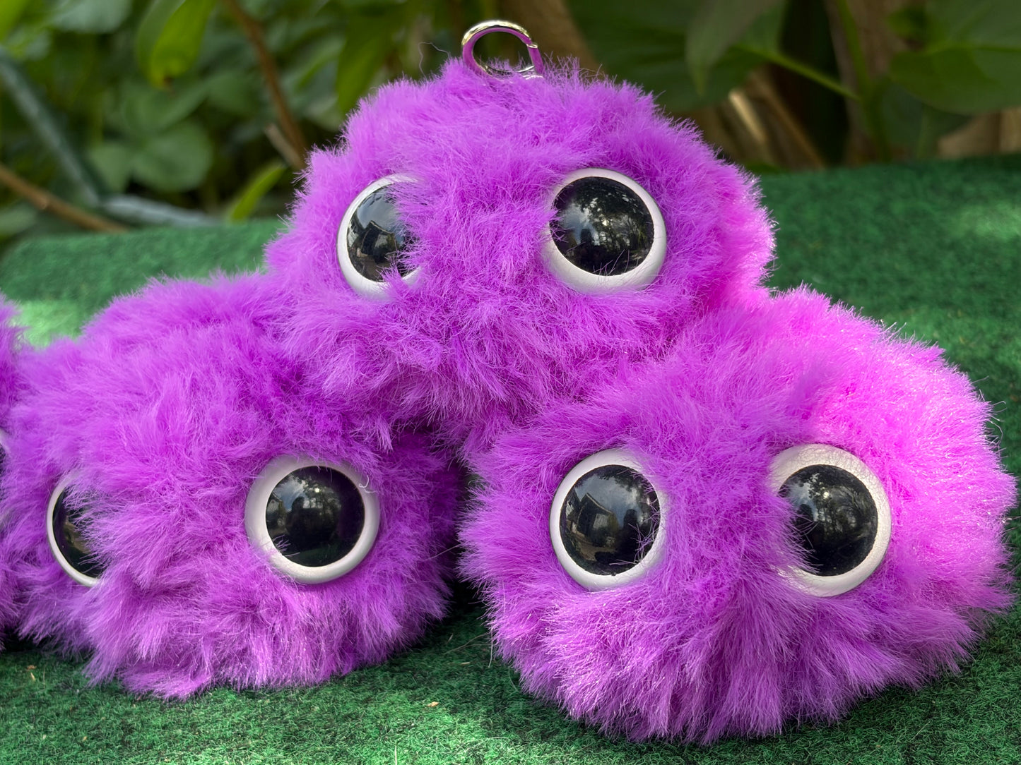 Plum Purple Furry Monster