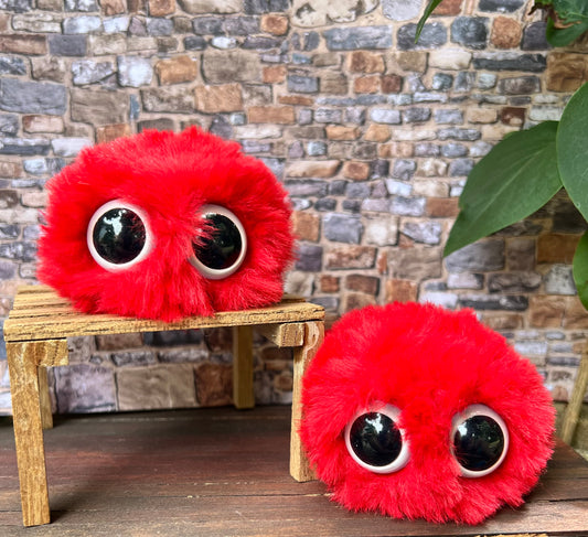 Fuzzy Monsters (Red)