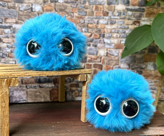 Fuzzy Monsters (Bright Blue)
