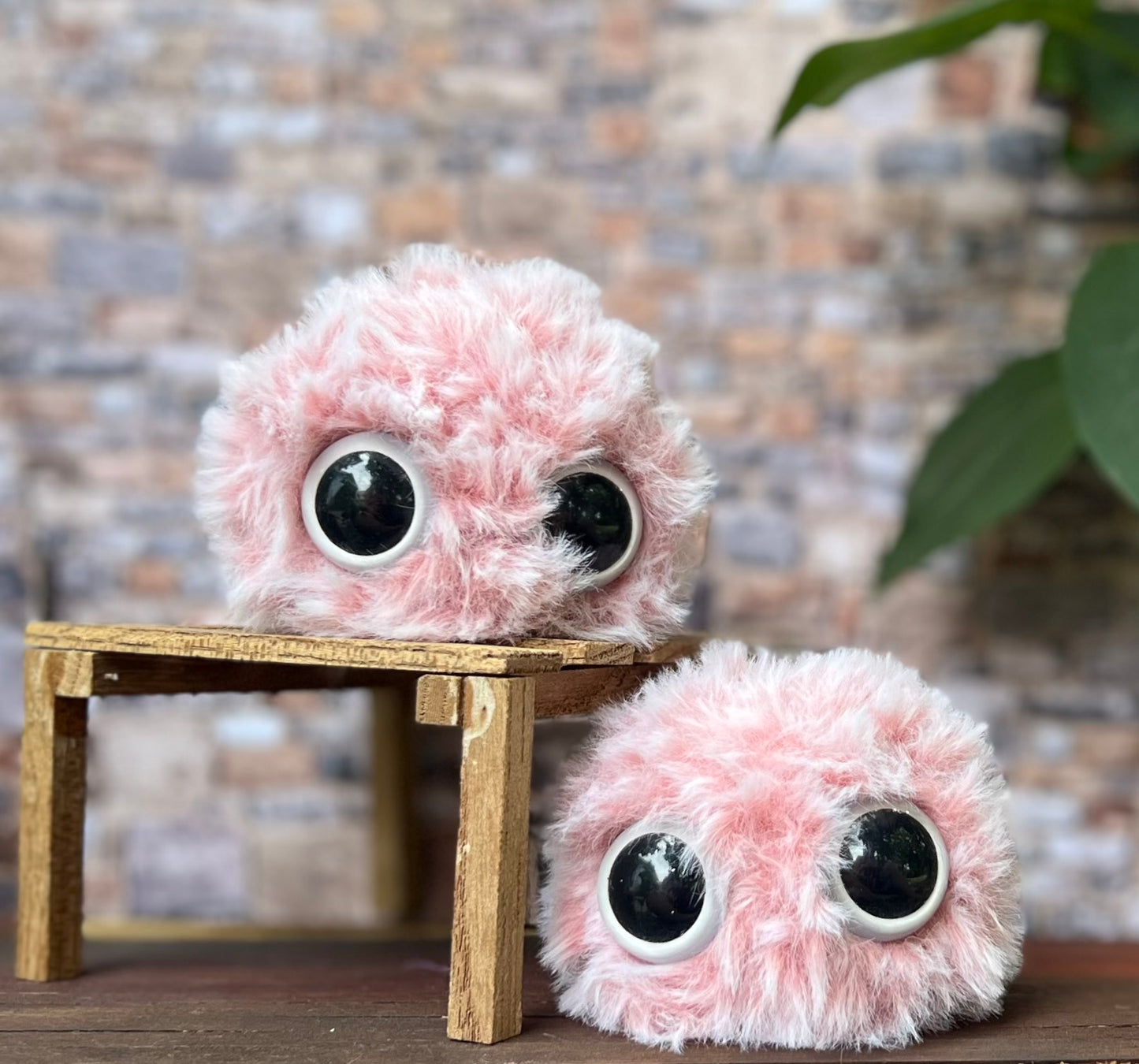 Fuzzy Monsters (Pink)