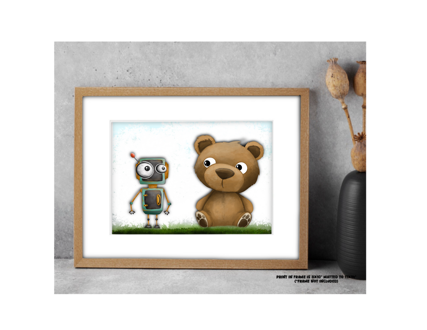 "Can we be Friends?" Art Print