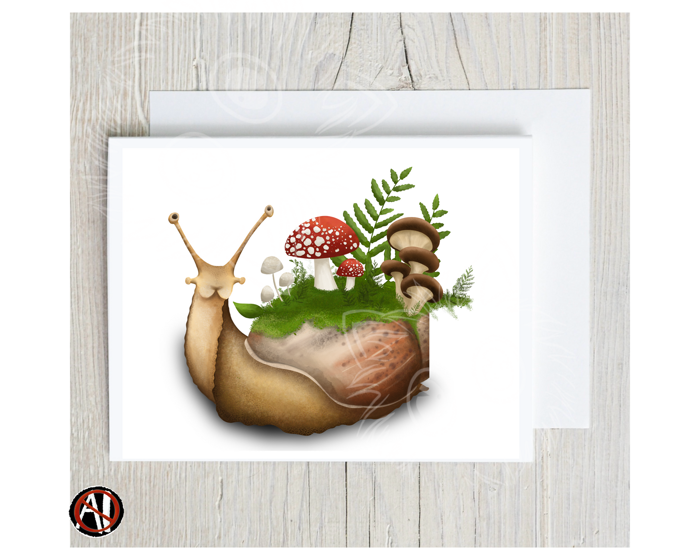 Travel Snacks Greeting Card (A2 Card)