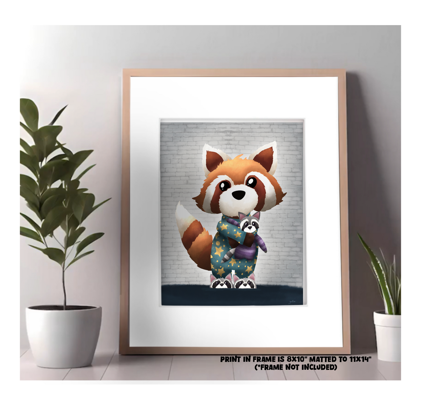 "Goodnight, Panda" Art Print