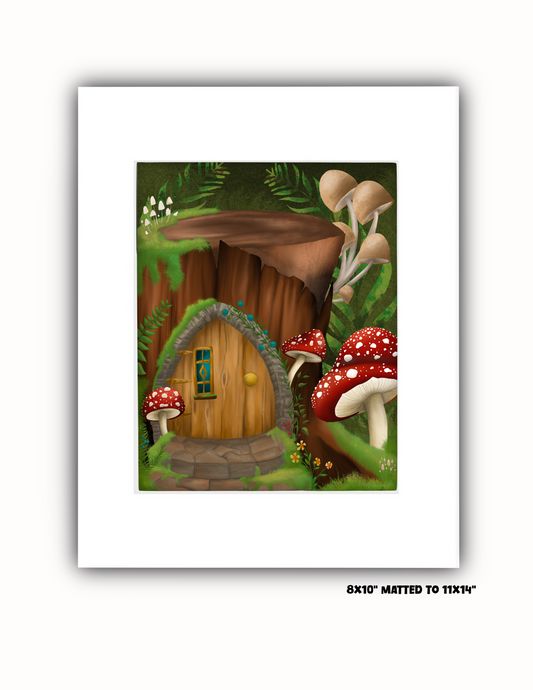 "The Fairy Door" Art Print