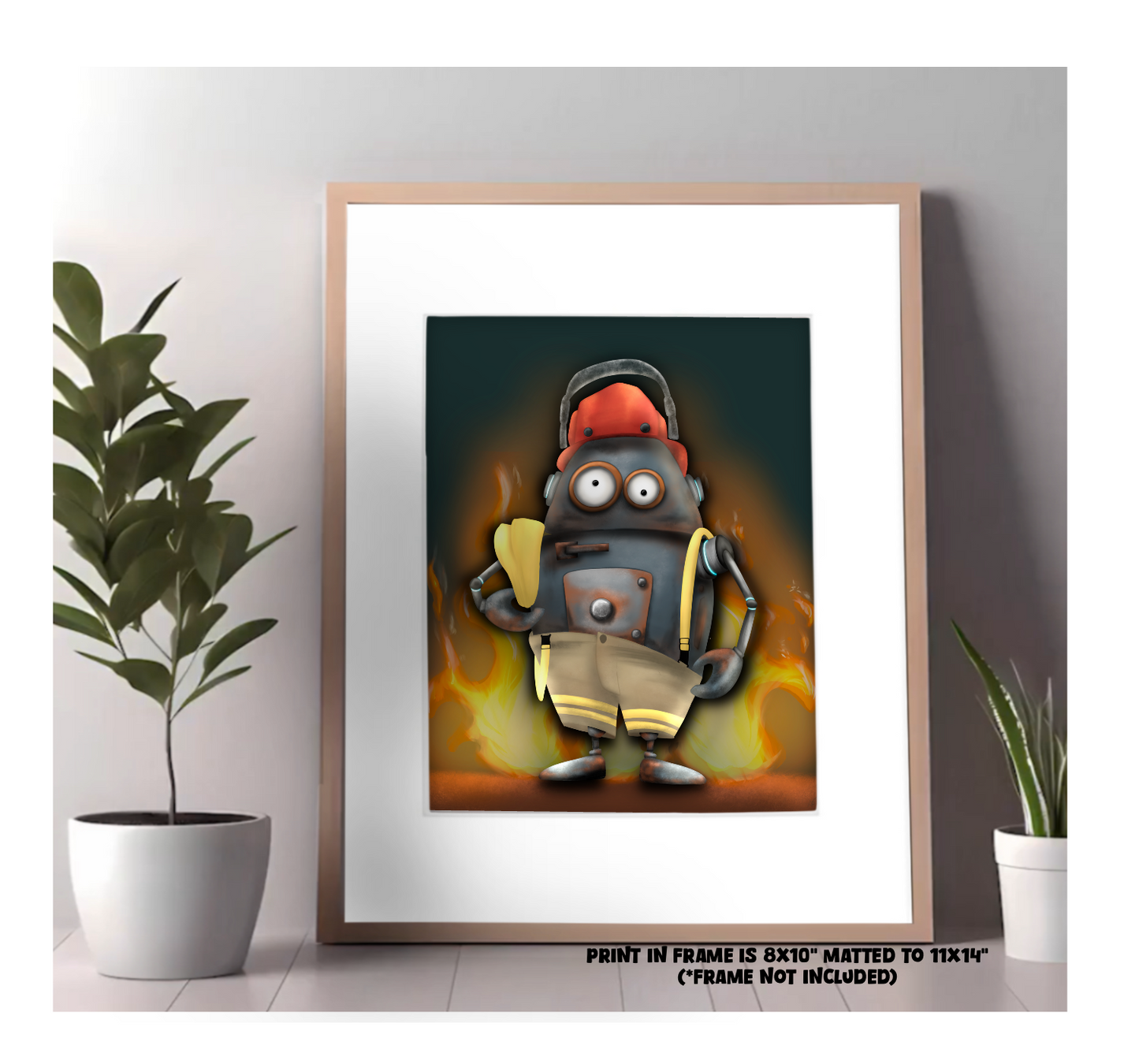 "Hunk of Burning Love" Art Print