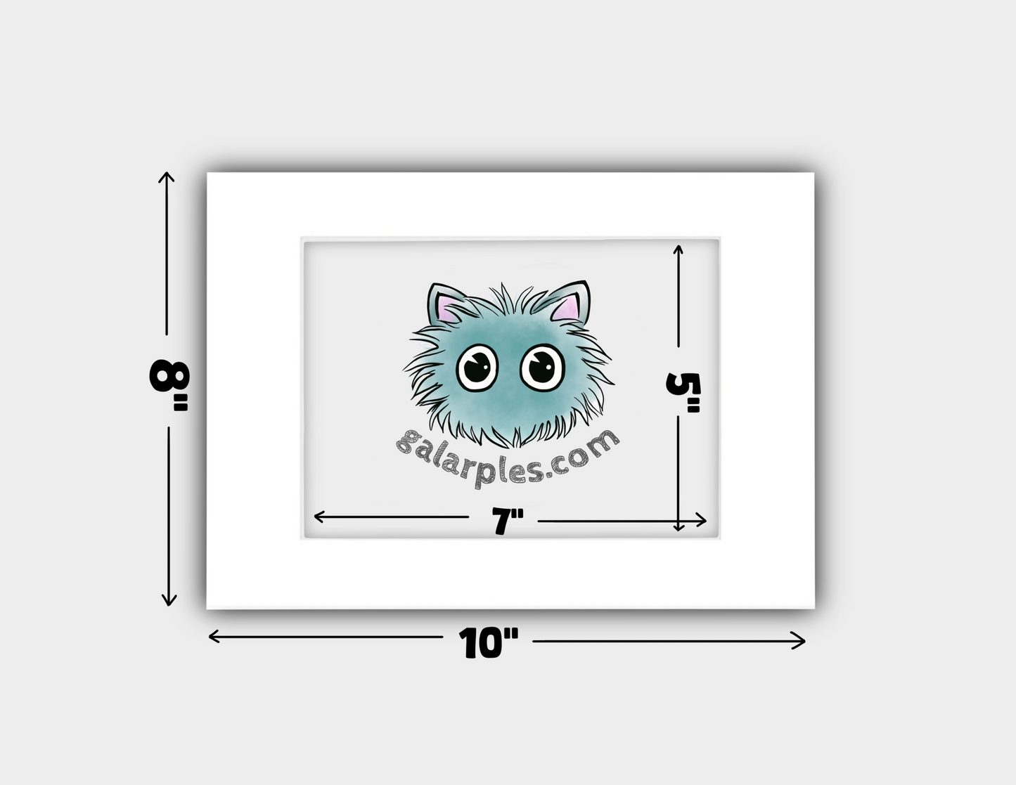 "Gogolupe the Dragon" Art Print