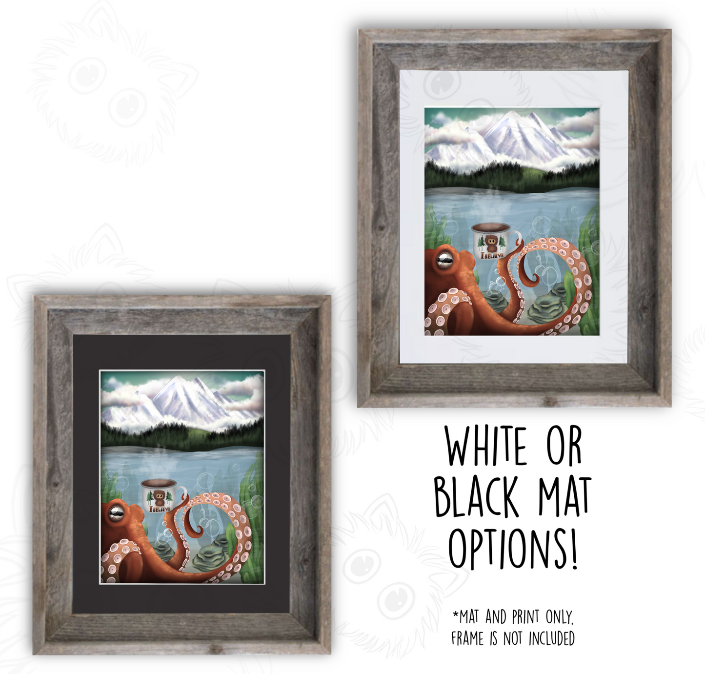 "PNW Octo" Art Print
