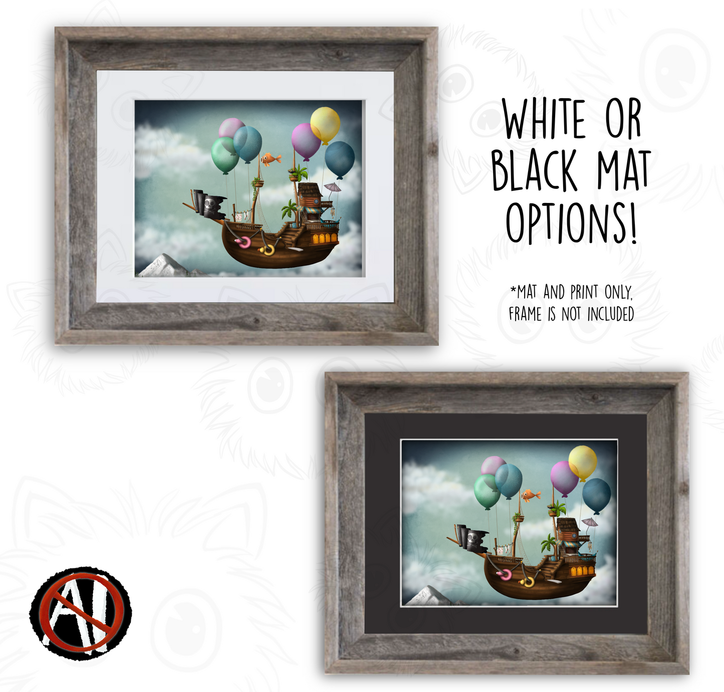 "Floating Along" Art Print