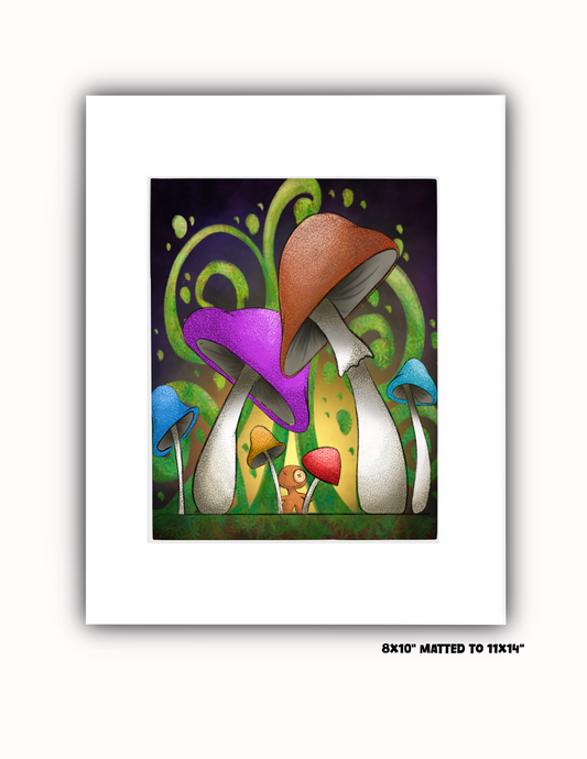 "Vincent in the Woods" Art Print