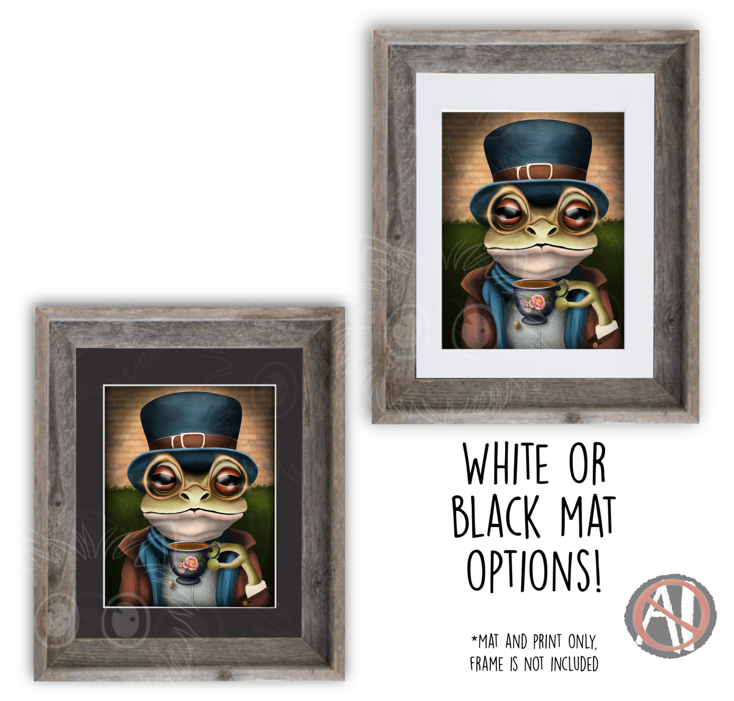 "Elton Frog" Art Print