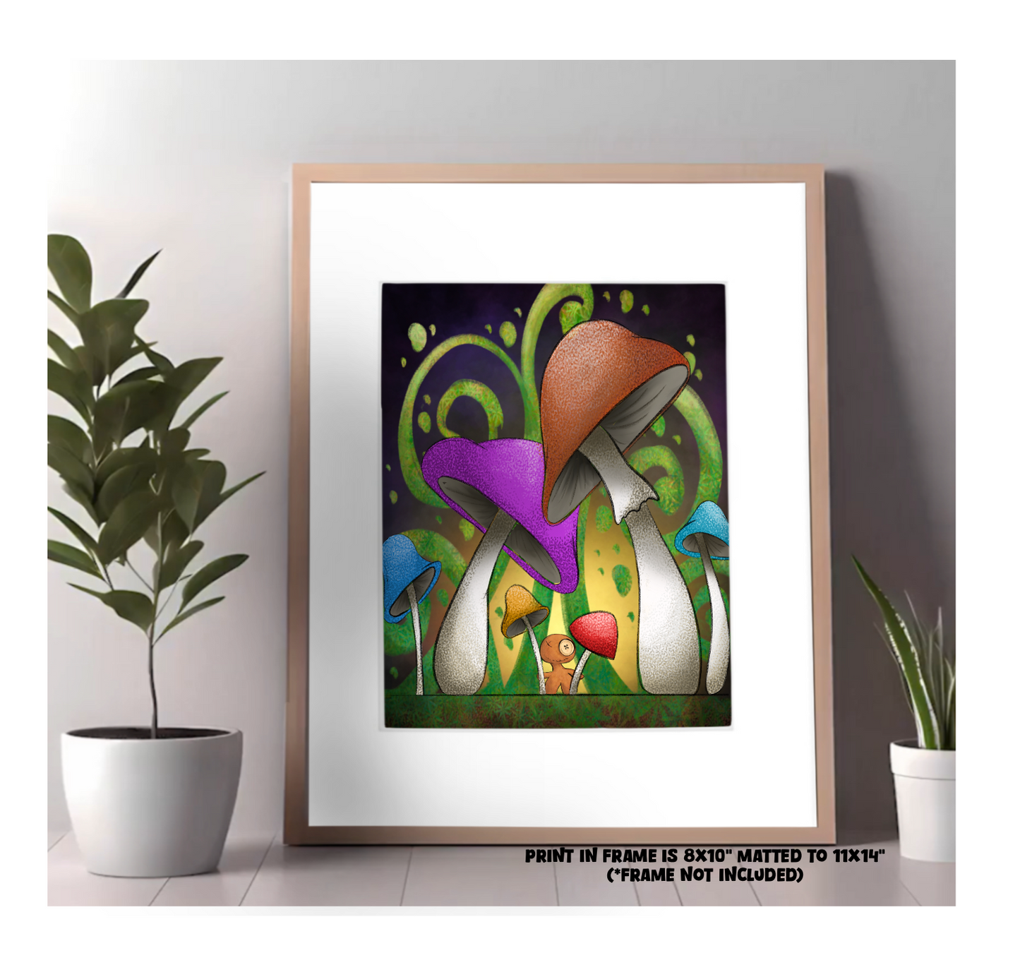 "Vincent in the Woods" Art Print