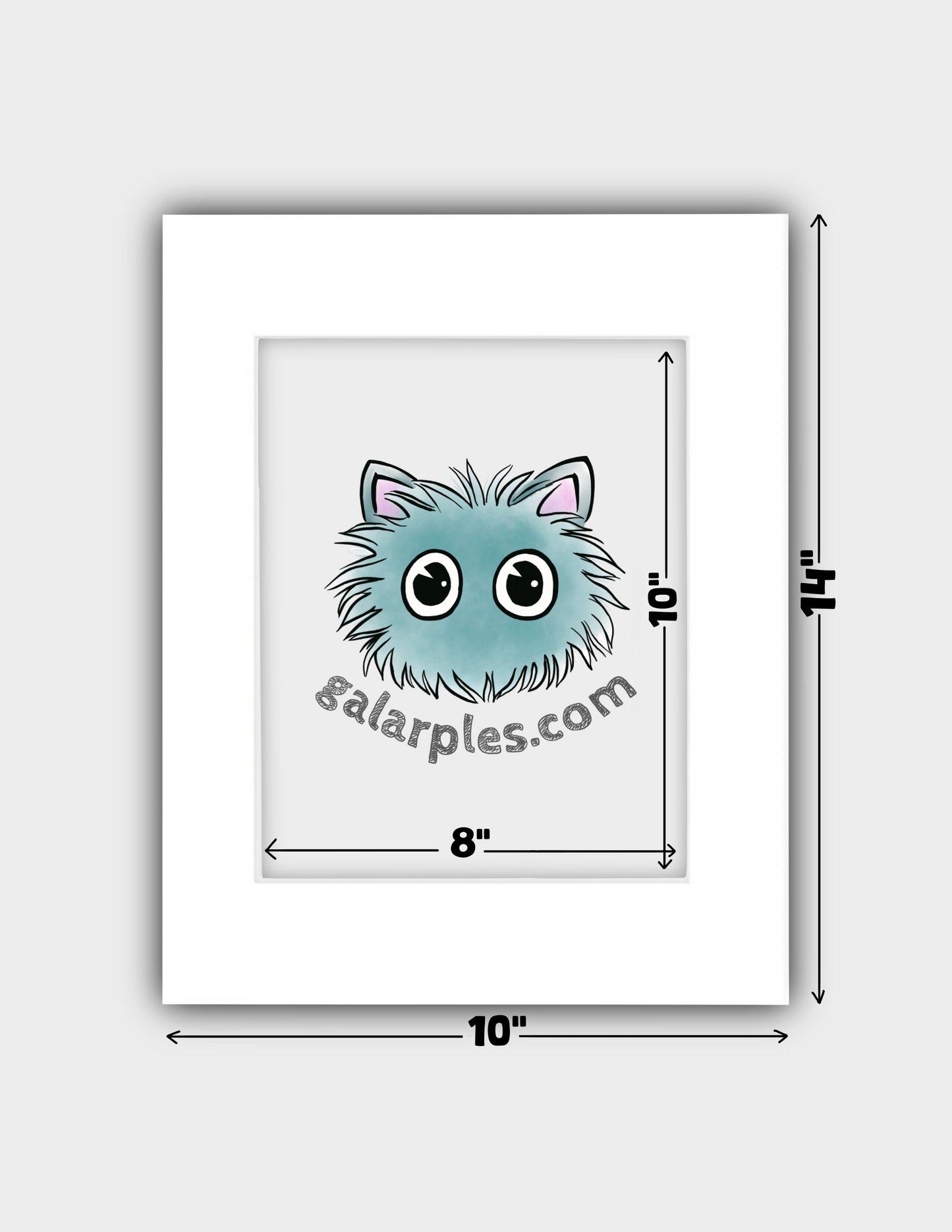 "Gogolupe the Dragon" Art Print