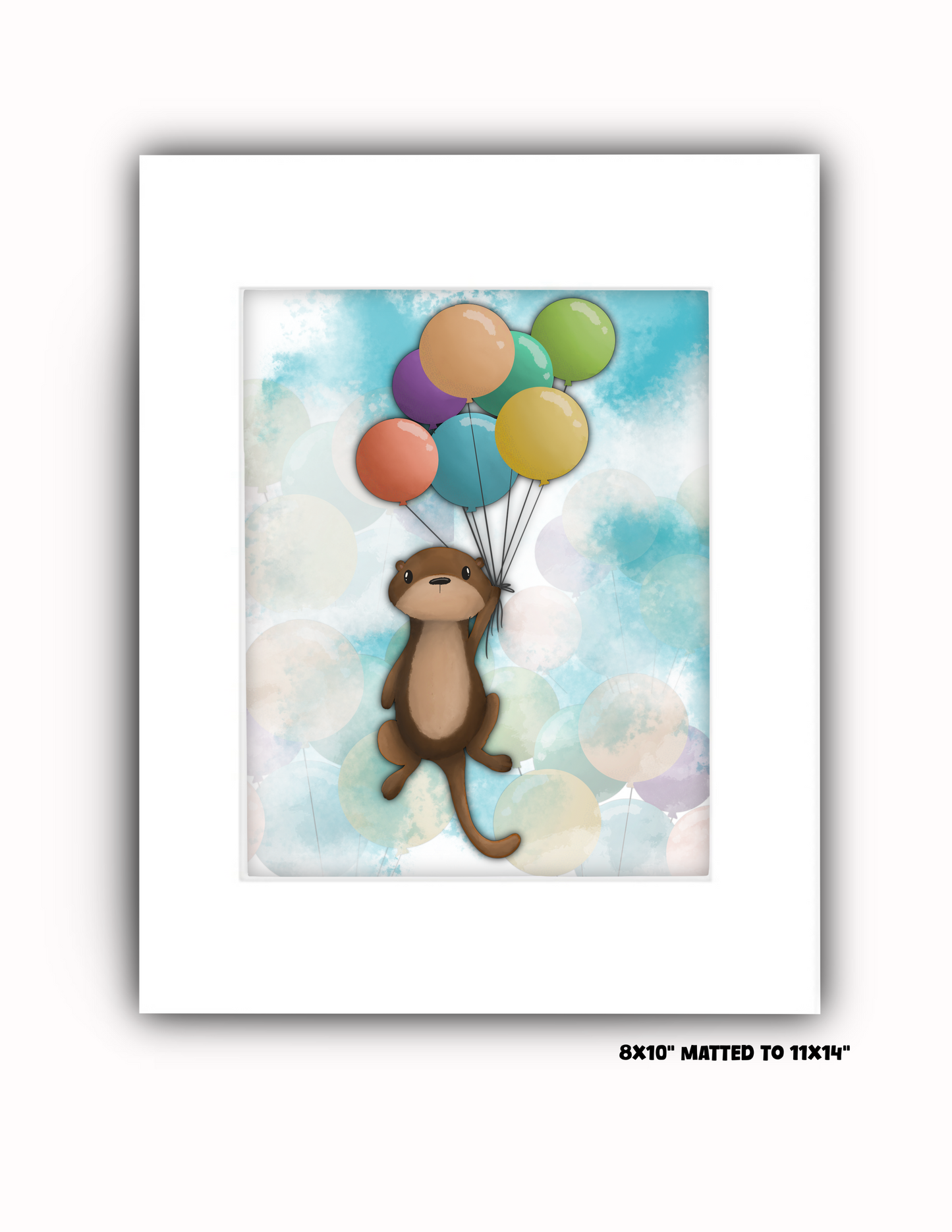 "Drifting through the Clouds" Print