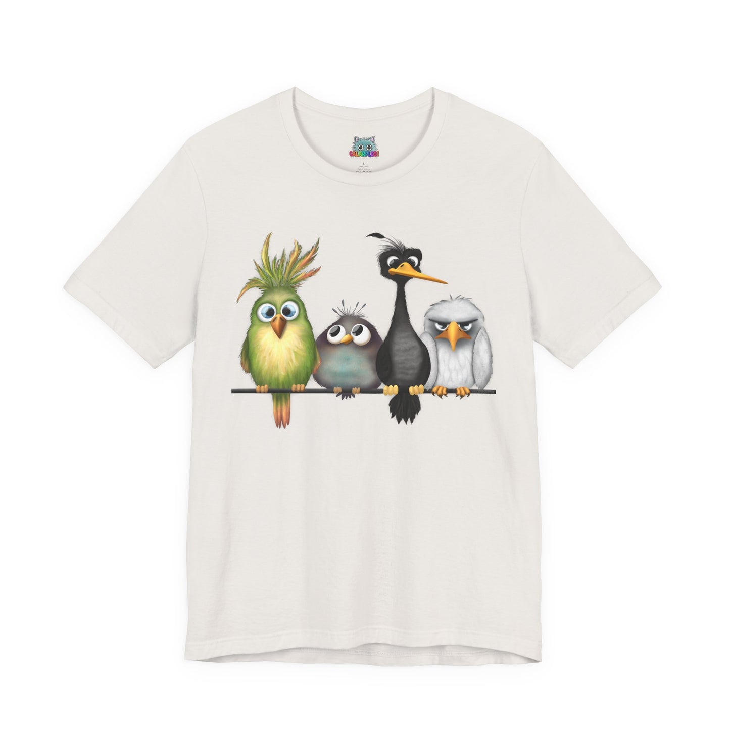 "The Birds" Unisex Jersey Short Sleeve Tee