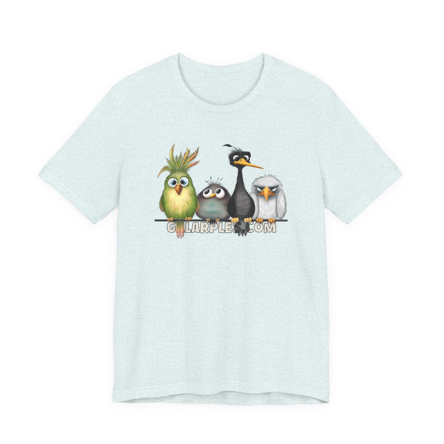 The Birds: Unisex Jersey Short Sleeve Tee