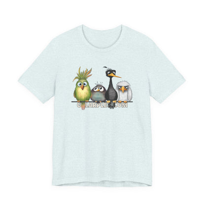 The Birds: Unisex Jersey Short Sleeve Tee