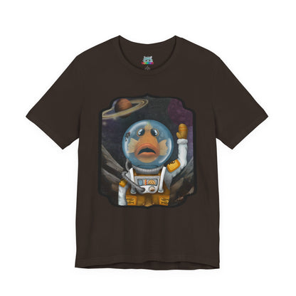 The Fishtonaut: Unisex Jersey Short Sleeve Tee