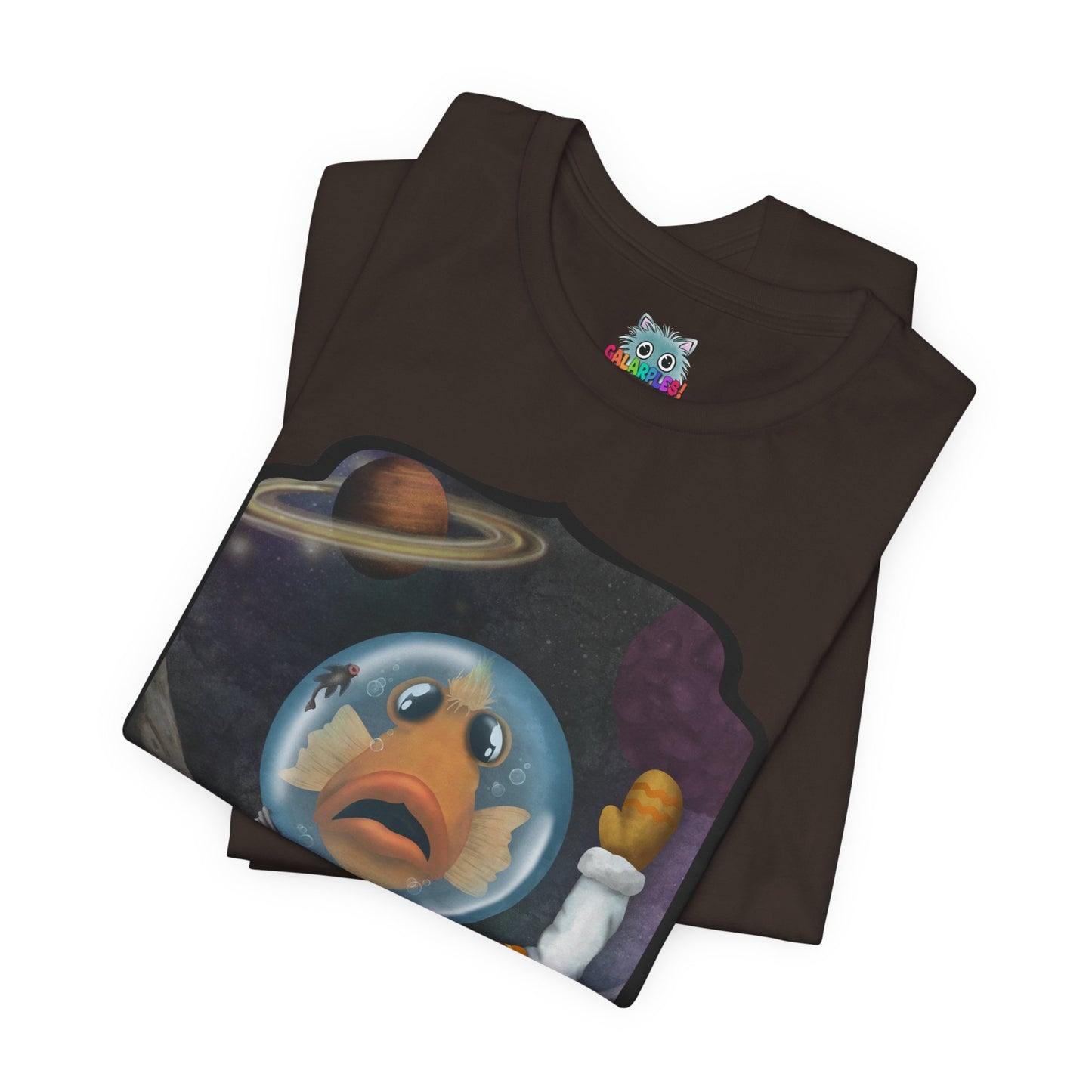 The Fishtonaut: Unisex Jersey Short Sleeve Tee