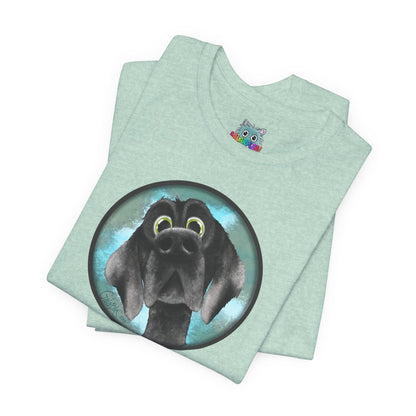 Wylbur the Dog-Unisex Jersey Short Sleeve Tee