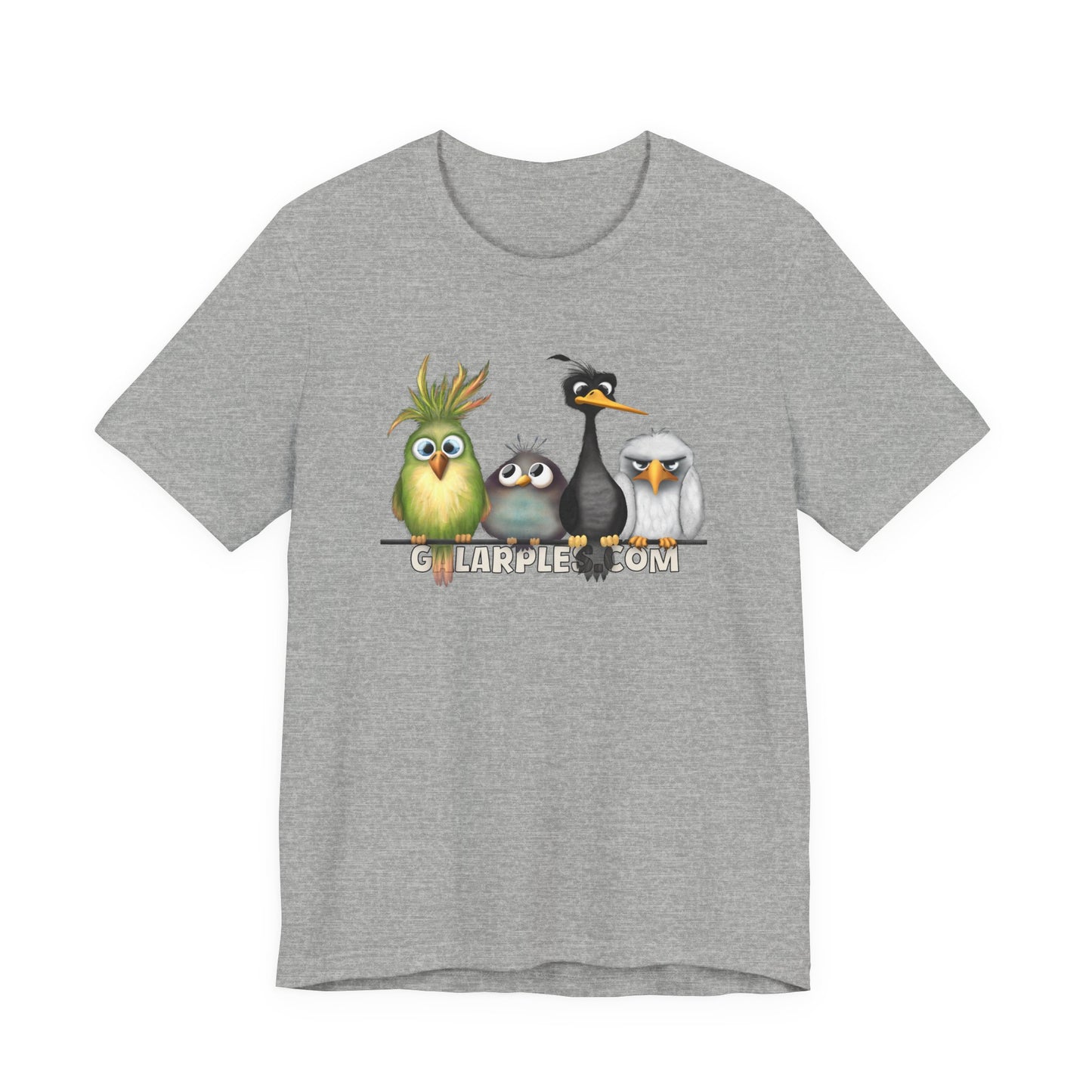 The Birds: Unisex Jersey Short Sleeve Tee
