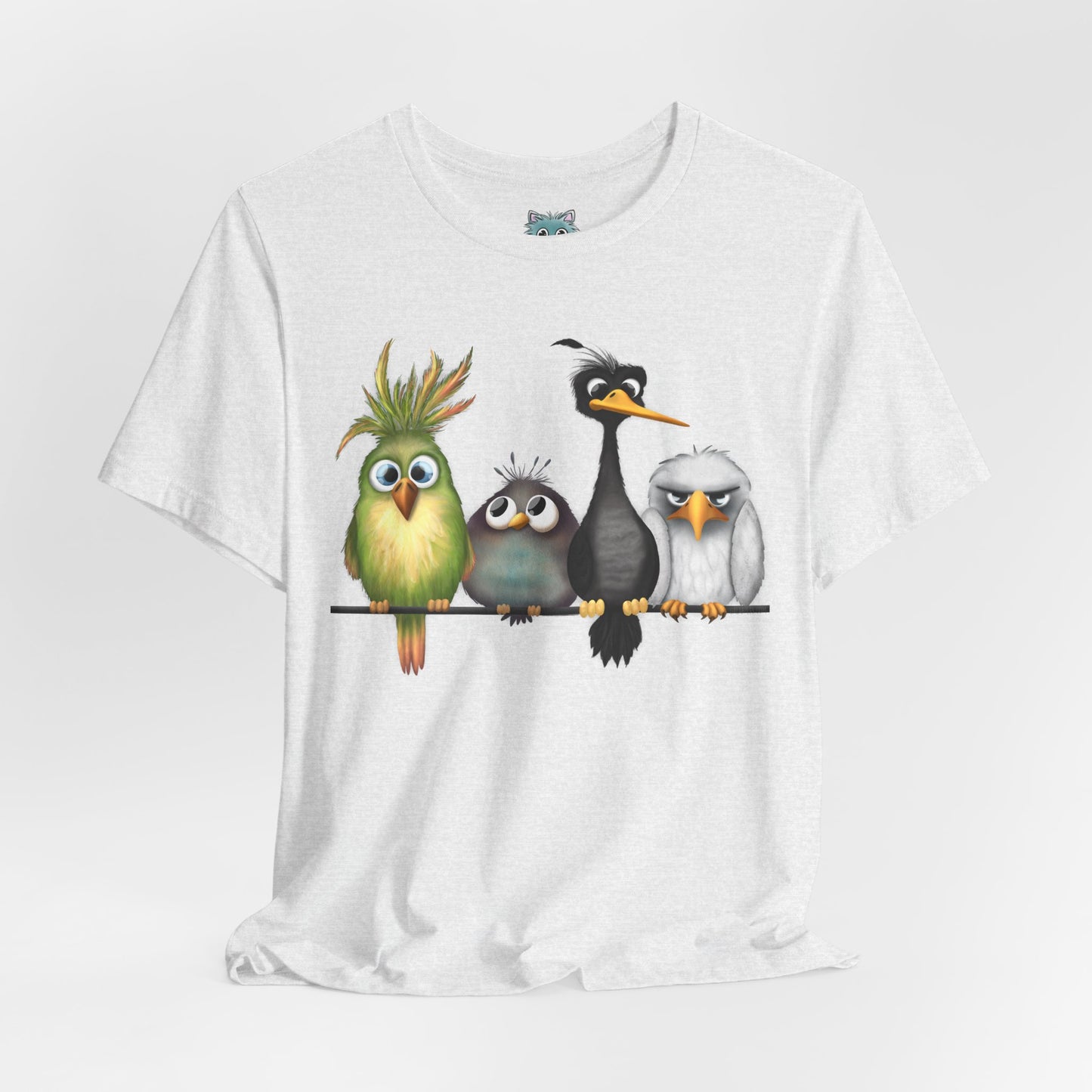 "The Birds" Unisex Jersey Short Sleeve Tee
