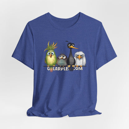 The Birds: Unisex Jersey Short Sleeve Tee