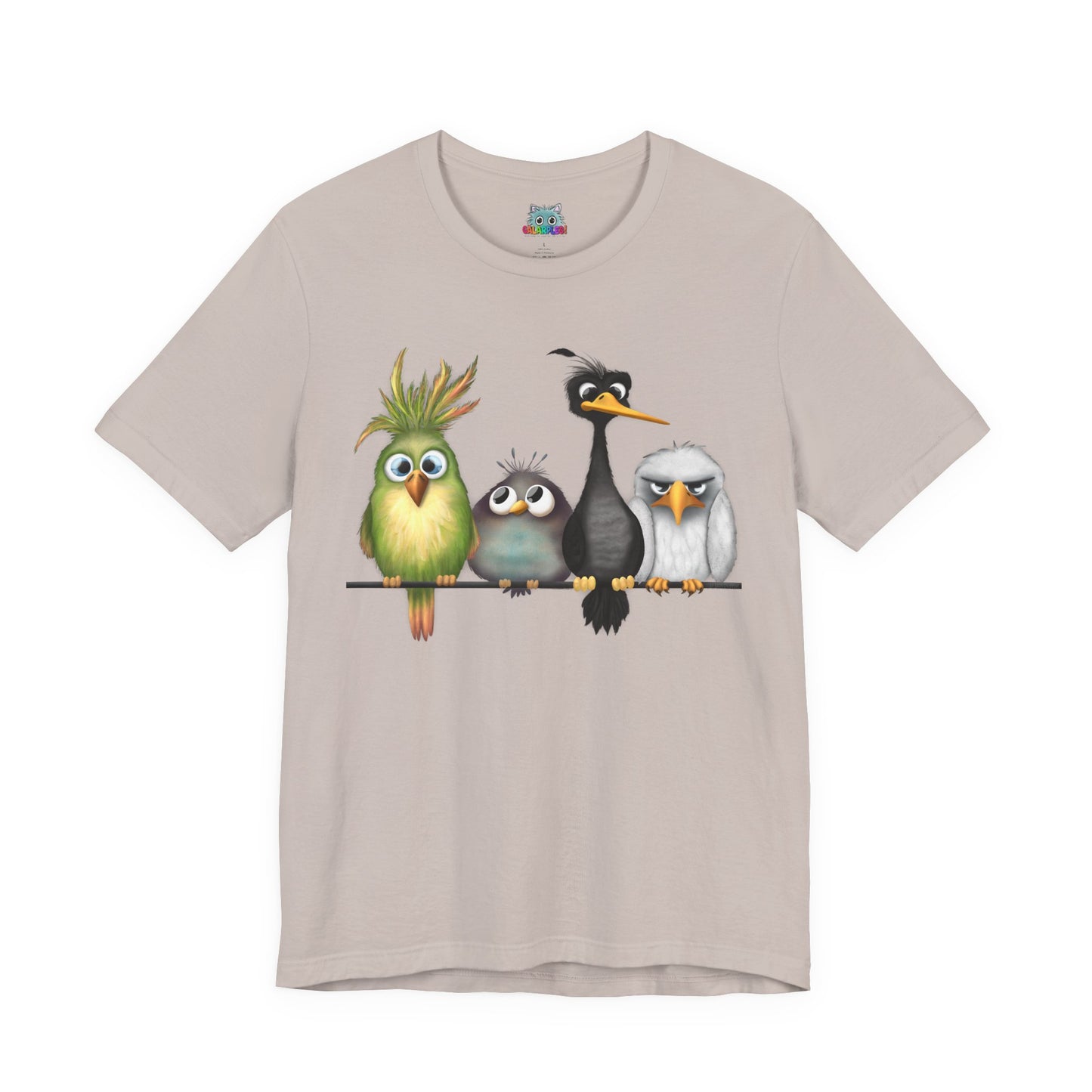 "The Birds" Unisex Jersey Short Sleeve Tee