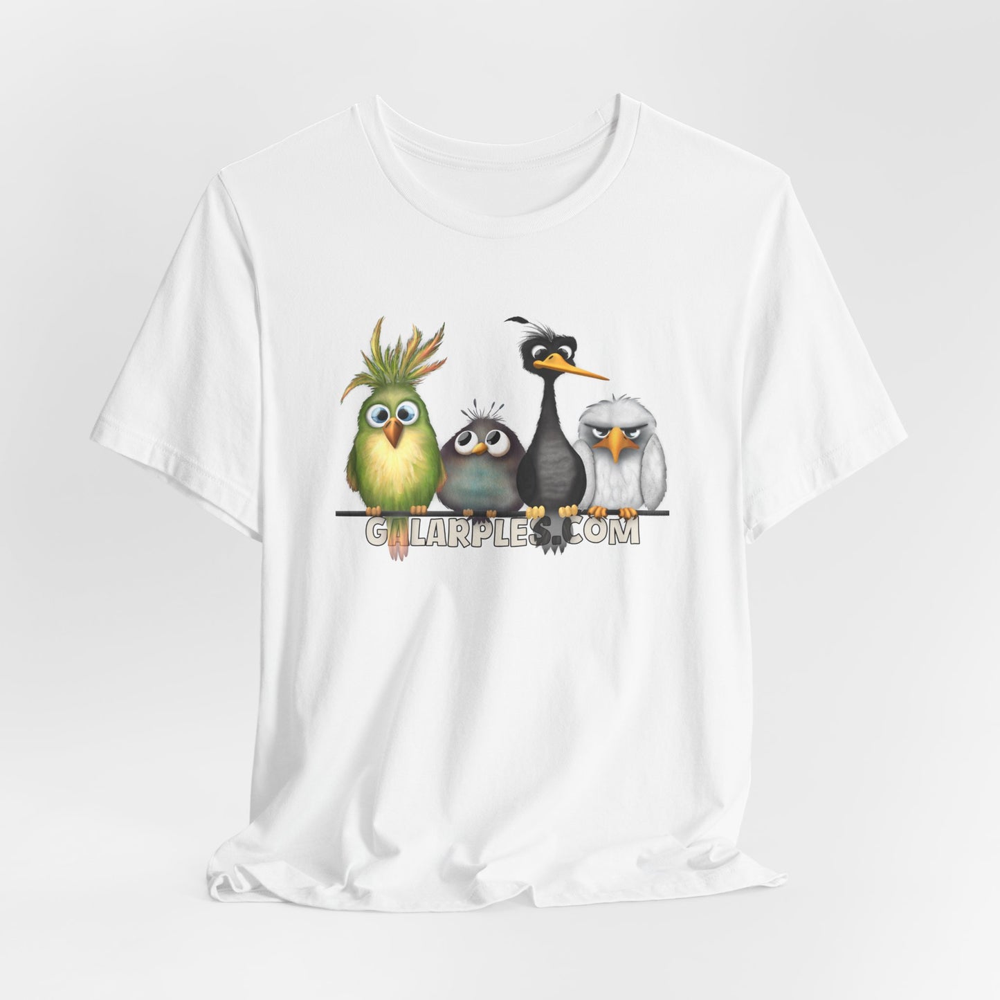 The Birds: Unisex Jersey Short Sleeve Tee