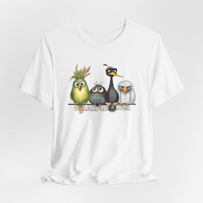 The Birds: Unisex Jersey Short Sleeve Tee