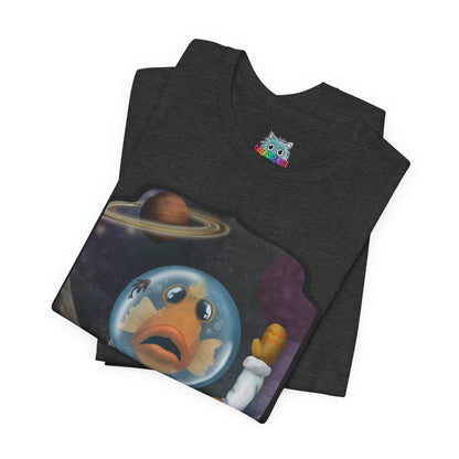 The Fishtonaut: Unisex Jersey Short Sleeve Tee
