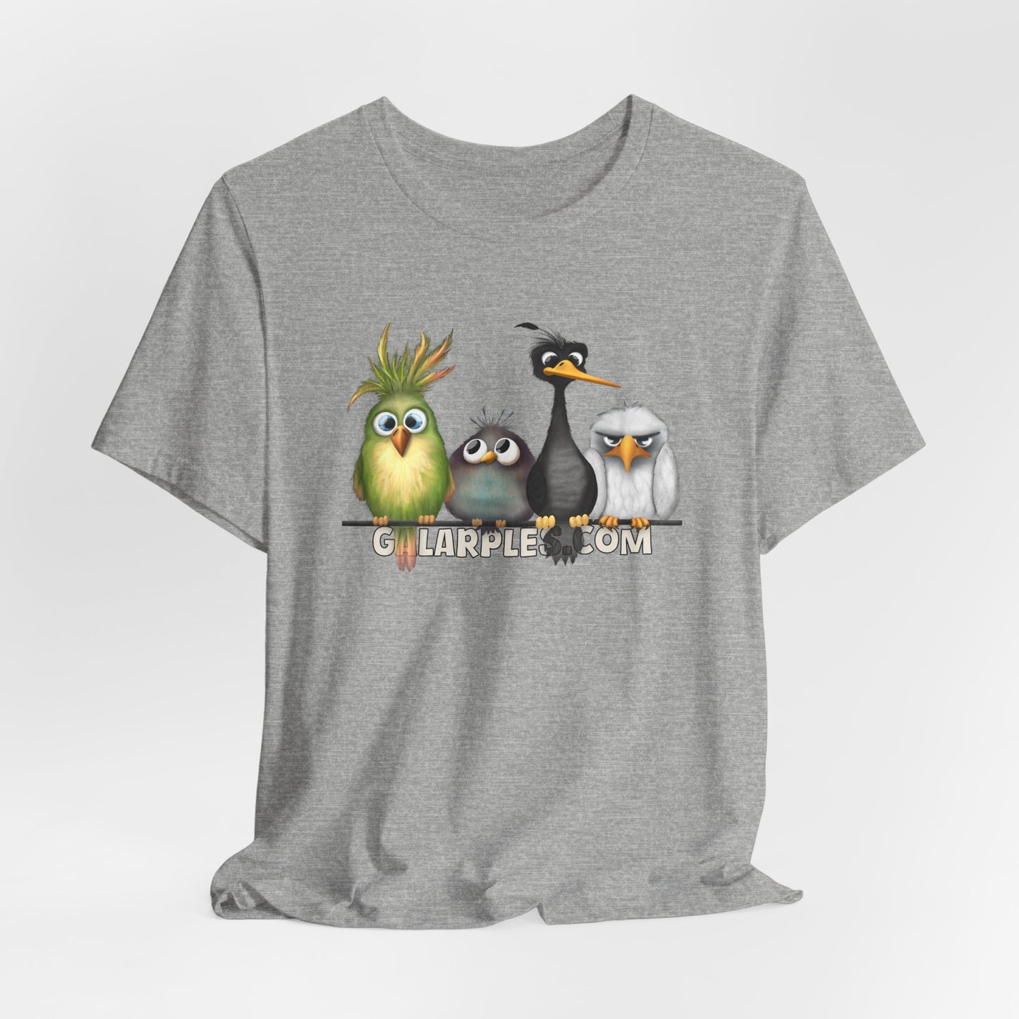 The Birds: Unisex Jersey Short Sleeve Tee