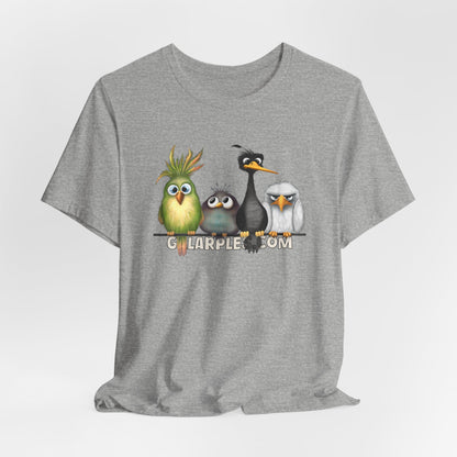 The Birds: Unisex Jersey Short Sleeve Tee