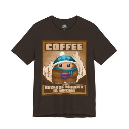 Karl needs coffee: Unisex Jersey Short Sleeve Tee