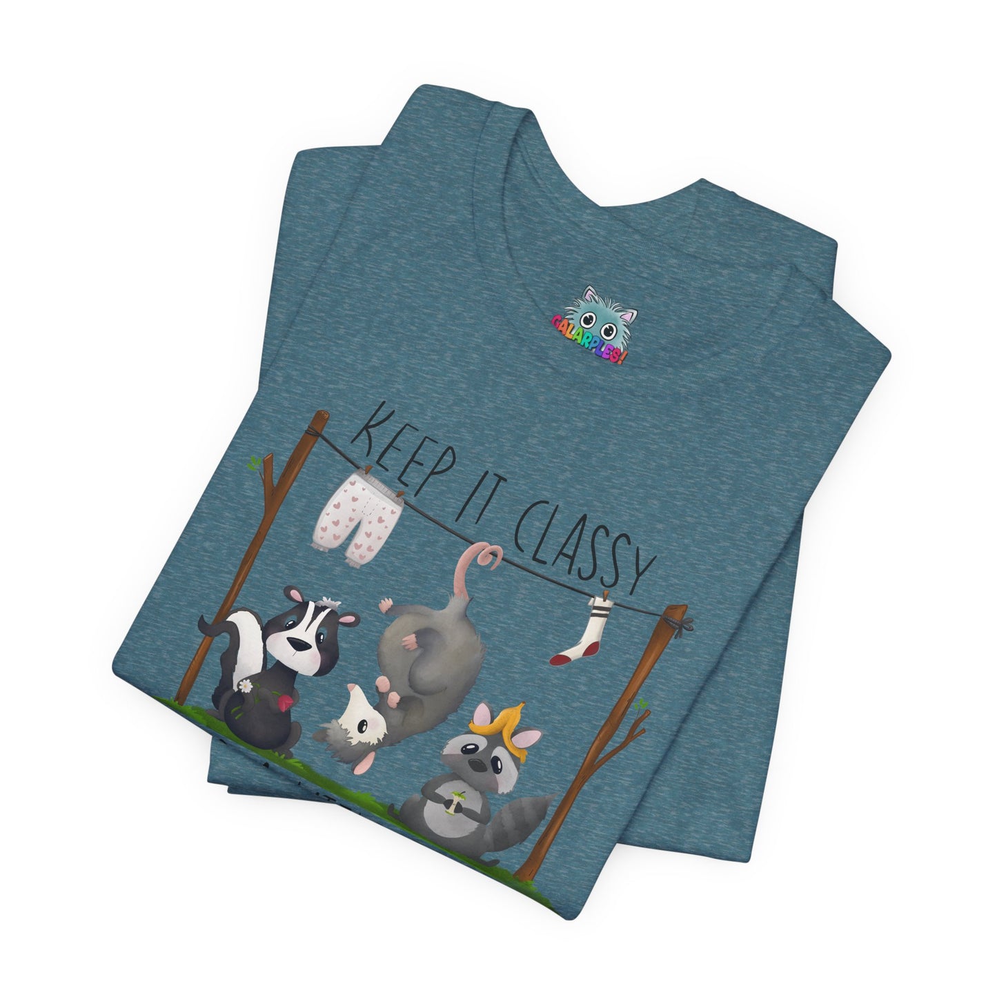 "Keep it Classy and a little Trashy"-Unisex Jersey Short Sleeve Tee