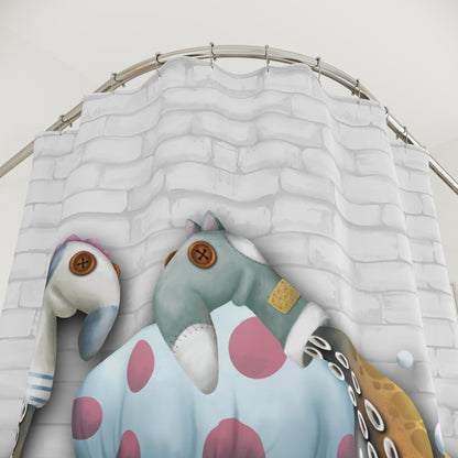 Bath Tub Octo Shower Curtain