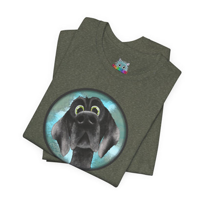 Wylbur the Dog-Unisex Jersey Short Sleeve Tee