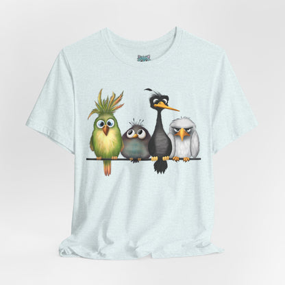 "The Birds" Unisex Jersey Short Sleeve Tee