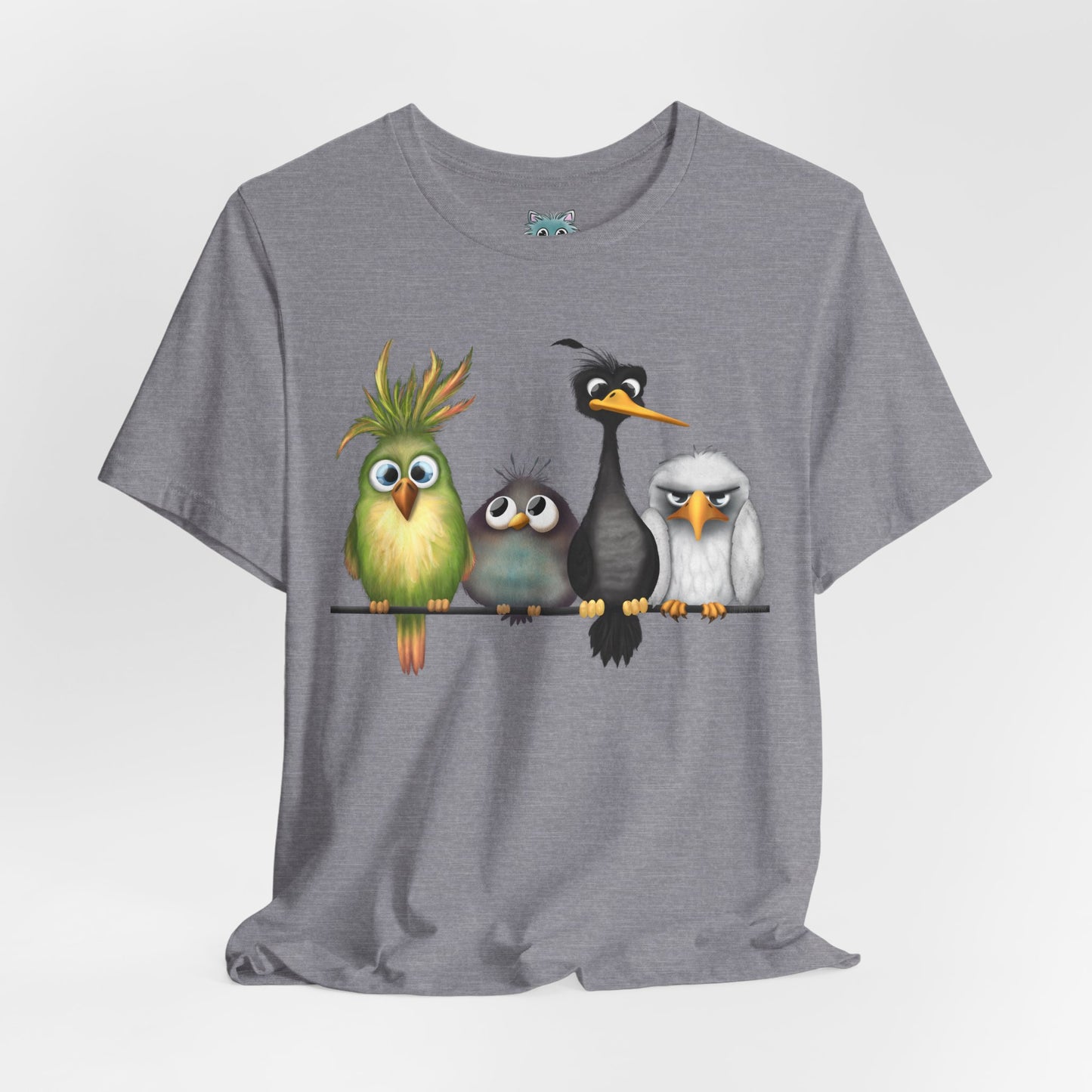 "The Birds" Unisex Jersey Short Sleeve Tee