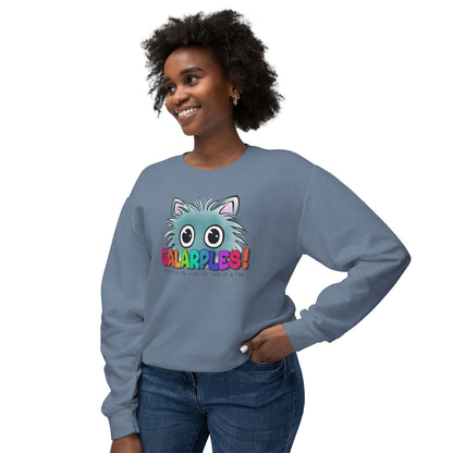 "The OG Galarple" Unisex Lightweight Crewneck Sweatshirt