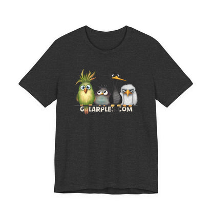 The Birds: Unisex Jersey Short Sleeve Tee