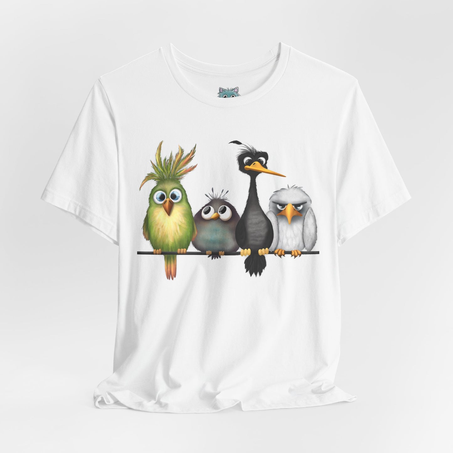 "The Birds" Unisex Jersey Short Sleeve Tee