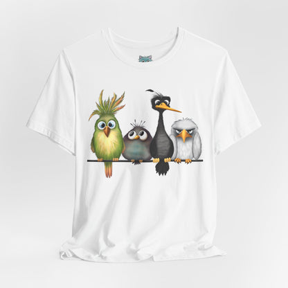"The Birds" Unisex Jersey Short Sleeve Tee