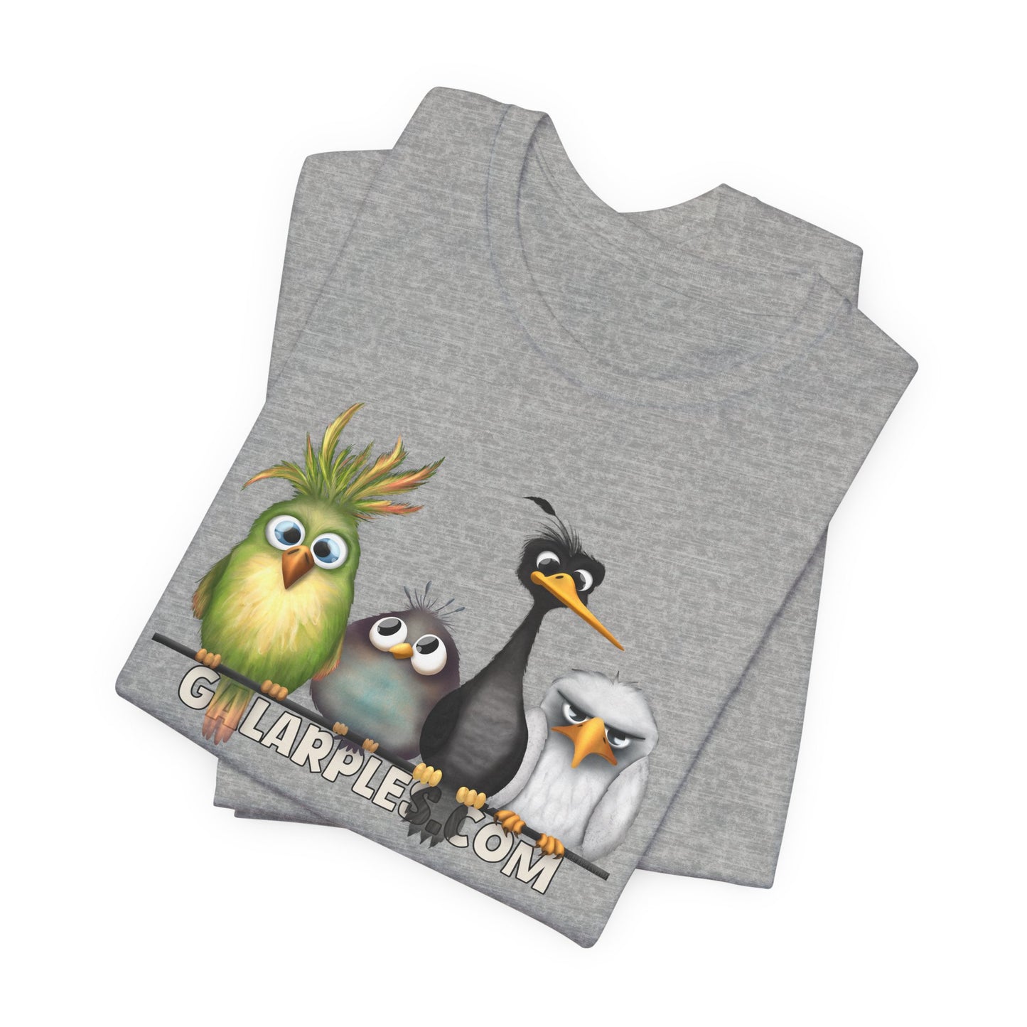 The Birds: Unisex Jersey Short Sleeve Tee
