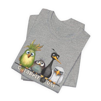 The Birds: Unisex Jersey Short Sleeve Tee