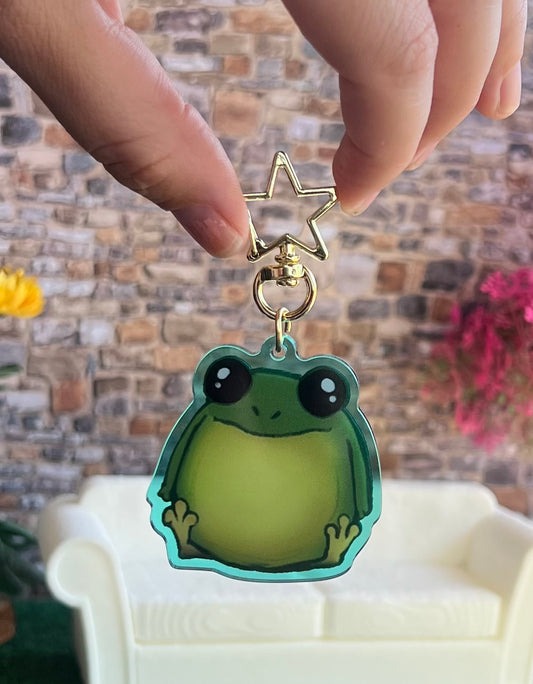 Fred the Frog Keychain